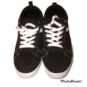 Open Trails Revolution Skater Sneakers Sz 8 Men’s Black White Skate NEW NWT